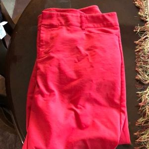 Apple Red Eloquii Kady pants -18s